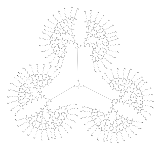 bis-MPA-Azide dendrimer trimethylol propane core, generation 5