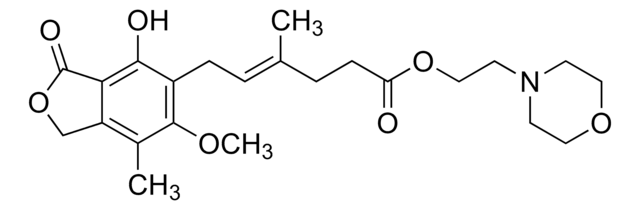 Mycophenolate Mofetil Pharmaceutical Secondary Standard; Certified Reference Material