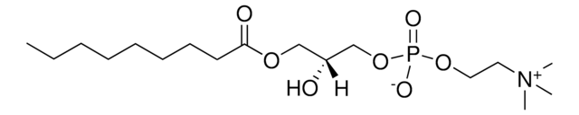 09:0 Lyso PC 1-nonanoyl-2-hydroxy-sn-glycero-3-phosphocholine, powder