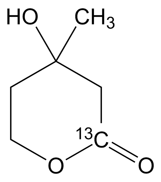 Mevalonolactone-1-13C 99 atom % 13C, 98% (CP)