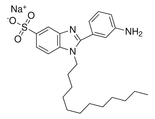 2-(M-AMINOPHENYL)-1-DODECYLBENZIMIDAZOLE-5-SULFONIC ACID,SODIUM SALT AldrichCPR