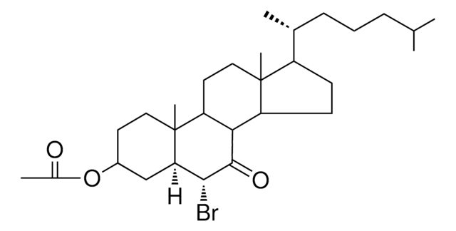 6-ALPHA-BROMO-7-OXO-5-ALPHA-CHOLESTAN-3-BETA-YL ACETATE AldrichCPR