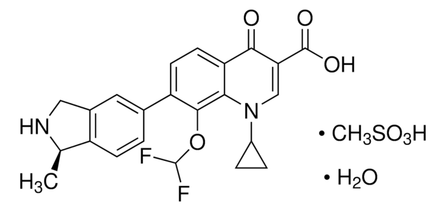 Garenoxacin mesylate monohydrate &#8805;98% (HPLC)