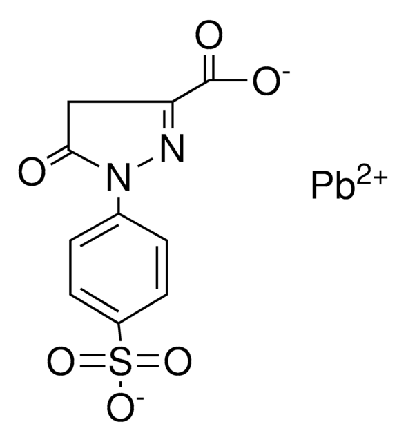 5-OXO-1-(4-SULFOPHENYL)-2-PYRAZOLINE-3-CARBOXYLIC ACID, LEAD SALT AldrichCPR