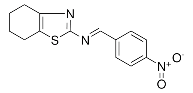 N-(4-NITROBENZYLIDENE)-4,5,6,7-TETRAHYDRO-1,3-BENZOTHIAZOL-2-AMINE AldrichCPR