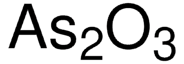 Arsenic(III) oxide ReagentPlus&#174;, &#8805;99.0%