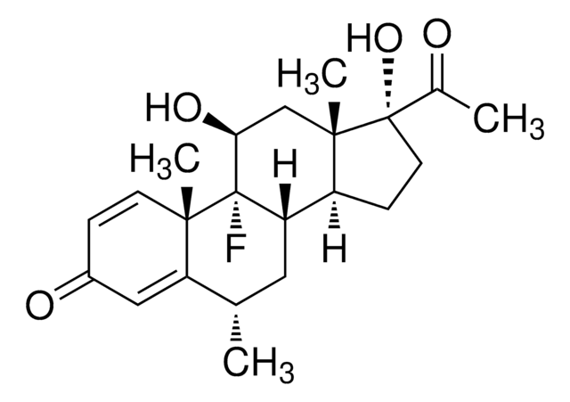 Fluorometholone certified reference material, pharmaceutical secondary standard