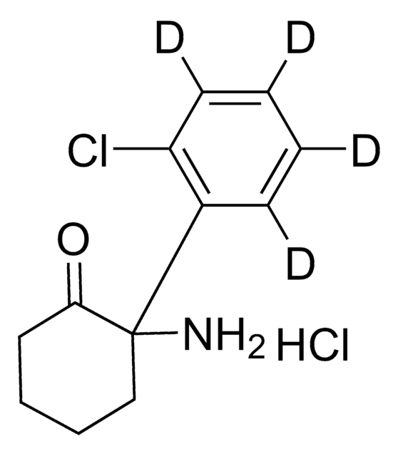 (±)-Norketamine-D4 hydrochloride solution 100&#160;&#956;g/mL in methanol (as free base), ampule of 1&#160;mL, certified reference material, Cerilliant&#174;