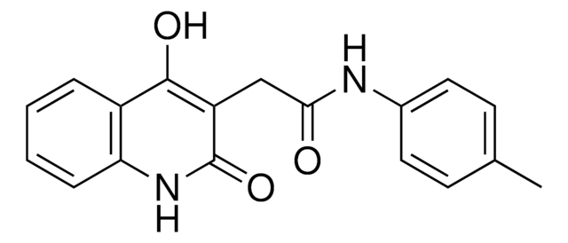 2-(4-HYDROXY-2-OXO-1,2-DIHYDRO-QUINOLIN-3-YL)-N-P-TOLYL-ACETAMIDE AldrichCPR