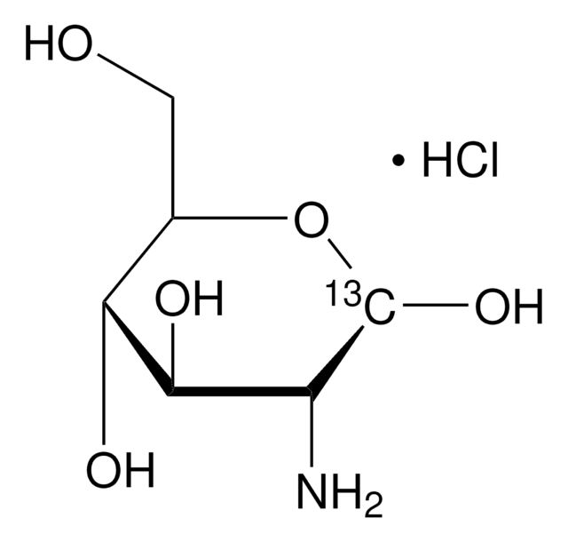 D-Glucosamine-1-13C hydrochloride 99 atom % 13C