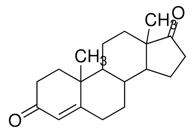 アンドロステンジオン 溶液 1.0&#160;mg/mL in acetonitrile, ampule of 1&#160;mL, certified reference material, Cerilliant&#174;