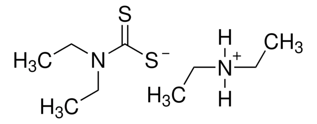 Diethyldithiocarbamic acid diethylammonium salt 97%