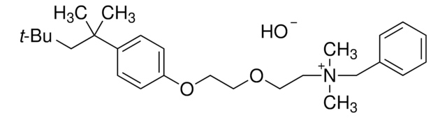 Benzethonium hydroxide solution ~1.0&#160;M in methanol (by HCl titration)