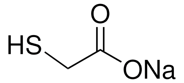 Sodium thioglycolate &#8805;96.5% (iodometric)