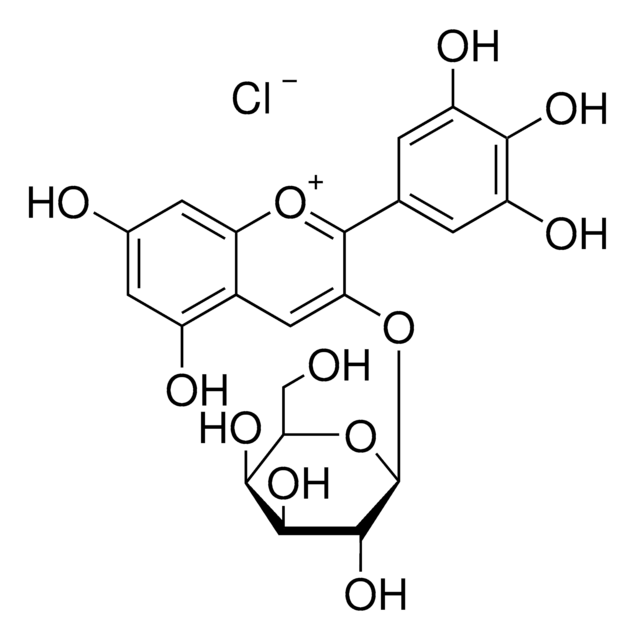 Delphinidin 3-galactoside chloride phyproof&#174; Reference Substance