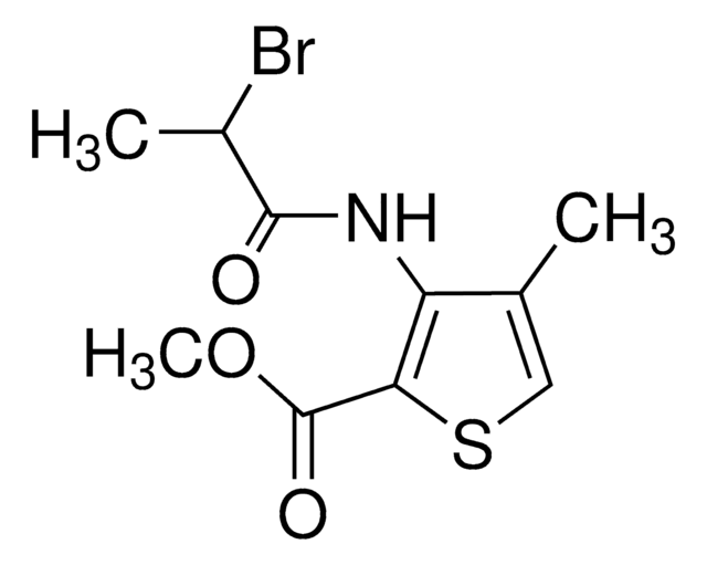 Methyl 3-[[(2RS)-2-bromopropanoyl]amino]-4-methylthiophene-2-carboxylate certified reference material, TraceCERT&#174;, Manufactured by: Sigma-Aldrich Production GmbH, Switzerland