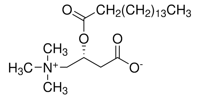 Palmitoyl-L-Carnitine solution 5&#160;mg/mL (90:10 Methanol:DMSO), certified reference material, ampule of 1&#160;mL, Cerilliant&#174;