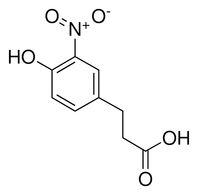 3-(4-hydroxy-3-nitrophenyl)propanoic acid AldrichCPR