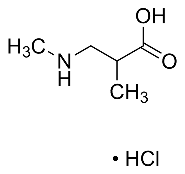 2-Methyl-3-(methylamino)propanoic acid hydrochloride AldrichCPR