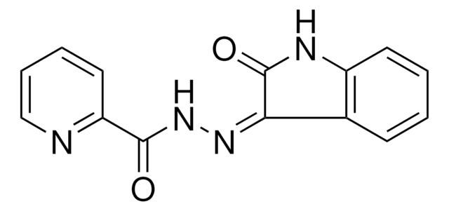 PYRIDINE-2-CARBOXYLIC ACID (2-OXO-1,2-DIHYDRO-INDOL-3-YLIDENE)-HYDRAZIDE AldrichCPR