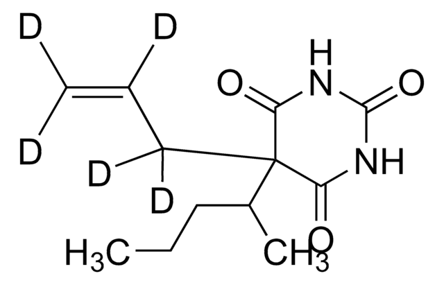 Secobarbital-D5 solution 1.0&#160;mg/mL in methanol, ampule of 1&#160;mL, certified reference material, Cerilliant&#174;