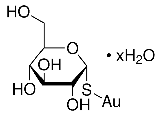 Aurothioglucose hydrate &#8805;96% (titration)