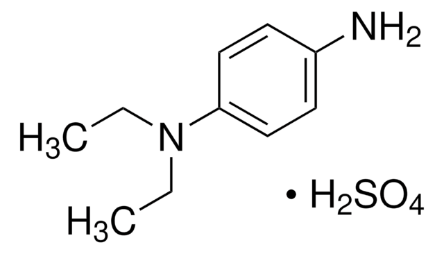 N,N-Diethyl-p-phenylenediamine sulfate salt for spectrophotometric det. of S2-, Cl2, &#8805;99.0%