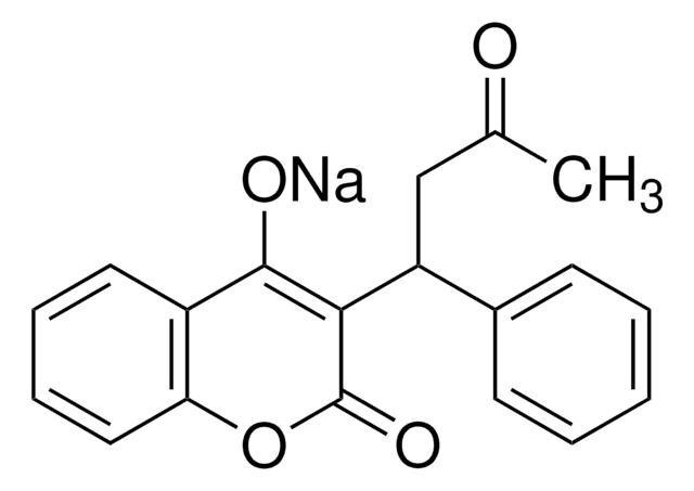 3-(&#945;-Acetonylbenzyl)-4-hydroxycoumarin sodium salt &#8805;98%