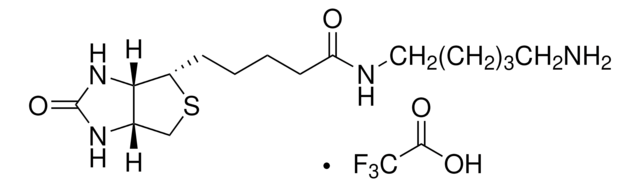 N-(5-Aminopentyl)biotinamide trifluoroacetate salt &#8805;98% (TLC), solid