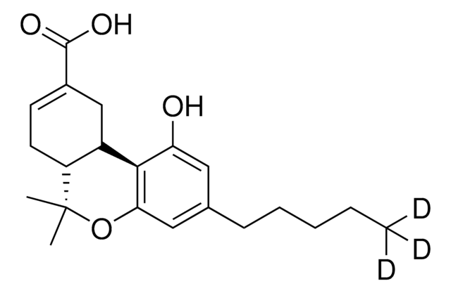 (-)-11-nor-9-Carboxy-Delta8-THC-D3 solution 100&#160;&#956;g/mL (Degassed Methanol), certified reference material, ampule of 1&#160;mL, Cerilliant&#174;