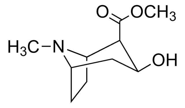 Ecgonine methyl ester solution 1.0&#160;mg/mL in acetonitrile, ampule of 1&#160;mL, certified reference material, Cerilliant&#174;