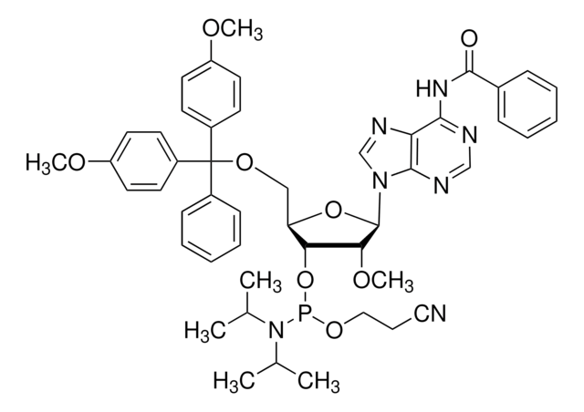 DMT-2&#8242;O-Methyl-rA(bz) Phosphoramidite configured for ABI