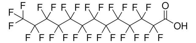 Perfluorotridecanoic acid certified reference material, TraceCERT&#174;, Manufactured by: Sigma-Aldrich Production GmbH, Switzerland