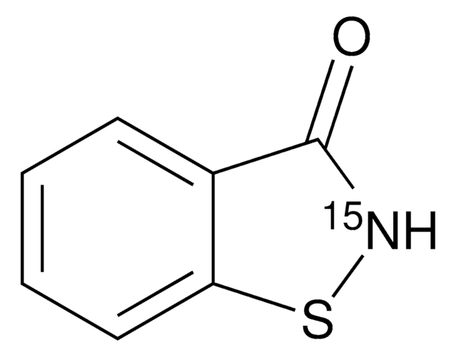 Benzisothiazolinone-15N 98 atom % 15N, 95% (CP)