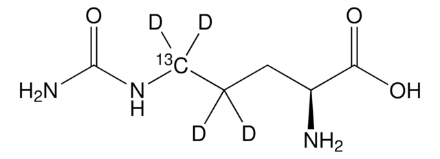 L-Citrulline-5-13C,4,4,5,5-d4 97 atom % D, 99 atom % 13C, 97% (CP)