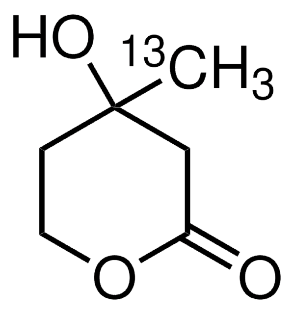 Mevalonolactone-(methyl-13C) 99 atom % 13C