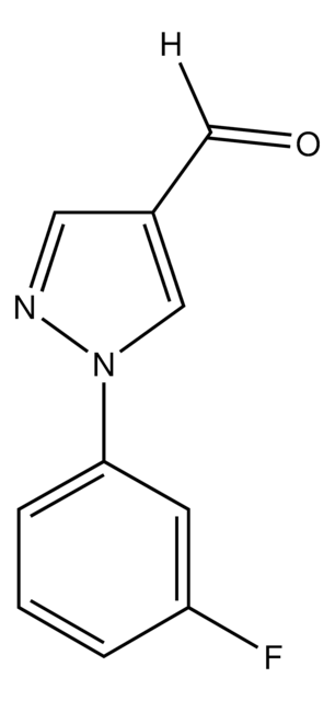 1-(3-Fluorophenyl)-1H-pyrazole-4-carbaldehyde AldrichCPR