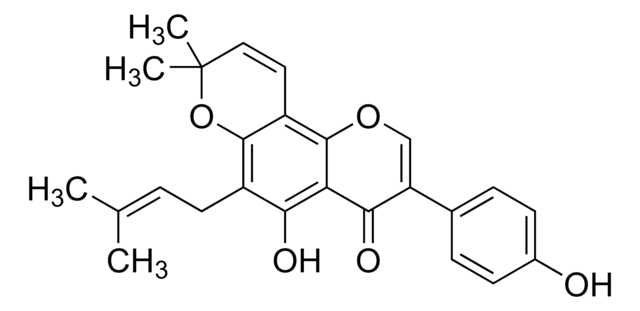 5-hydroxy-3-(4-hydroxyphenyl)-8,8-dimethyl-6-(3-methyl-2-butenyl)-4H,8H-pyrano[2,3-f]chromen-4-one AldrichCPR