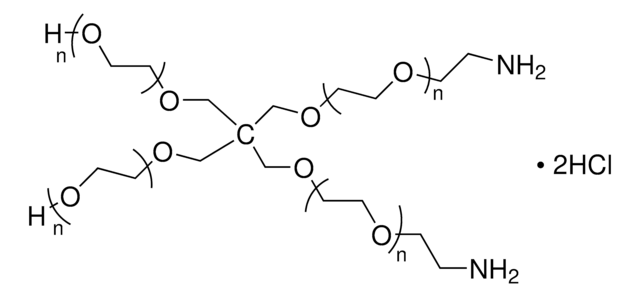 4arm-PEG20K 2arm-OH, 2arm-NH2 HCl Salt, average Mn 20000