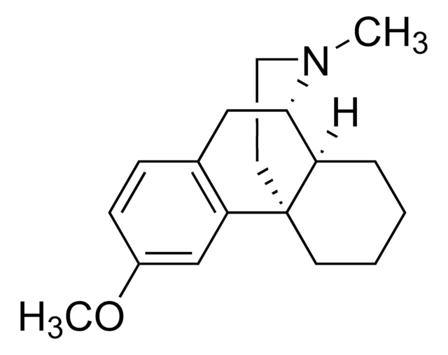 Dextromethorphan solution 1.0&#160;mg/mL in methanol, ampule of 1&#160;mL, certified reference material, Cerilliant&#174;