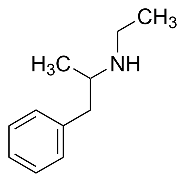 (±)-N-Ethylamphetamine solution 1.0&#160;mg/mL in methanol, ampule of 1&#160;mL, certified reference material, Cerilliant&#174;