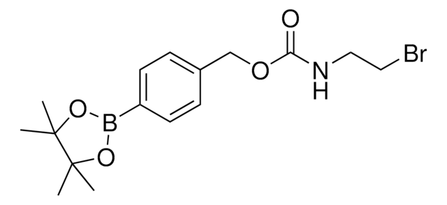 4-(4,4,5,5-Tetramethyl-1,3,2-dioxaborolan-2-yl)benzyl (bromoethyl)carbamate