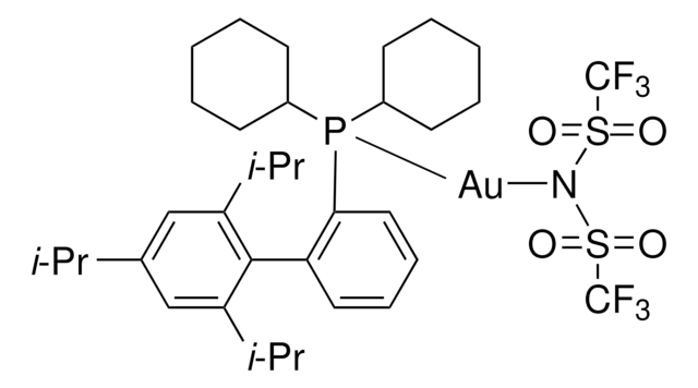 2-Dicyclohexylphosphino-2&#8242;,4&#8242;,6&#8242;-triisopropylbiphenyl gold(I) bis(trifluoromethanesulfonyl)imide