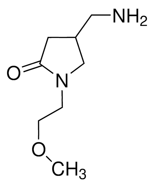 4-(アミノメチル)-1-(2-メトキシエチル)ピロリジン-2-オン AldrichCPR