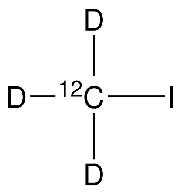 Iodomethane-12C,d3 99.9 atom % 12C, 98 atom % D, 99% (CP), contains copper as stabilizer