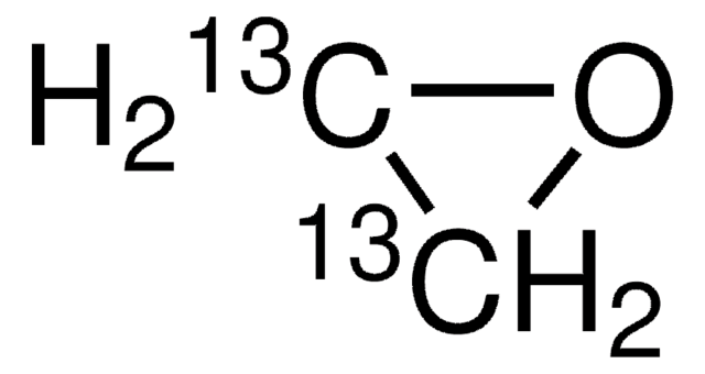 Ethylene oxide-13C2 &#8805;99 atom % 13C, &#8805;99% (CP), contains hydroquinone as stabilizer