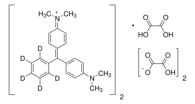 Malachite Green-phenyl-d5 oxalate salt 97 atom % D, 97% (CP)