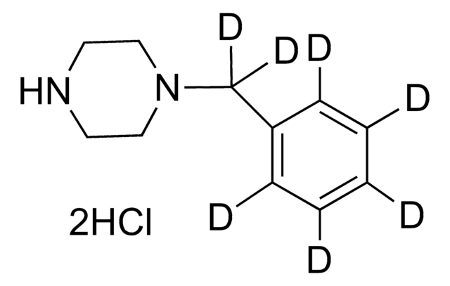 Benzyl piperazine-D7 dihydrochloride solution 100&#160;&#956;g/mL in methanol (as free base), ampule of 1&#160;mL, certified reference material, Cerilliant&#174;