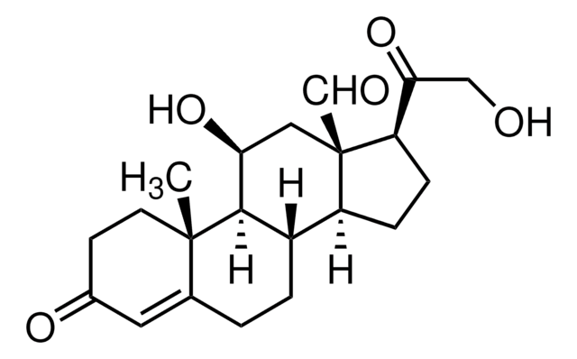 アルドステロン 溶液 100&#160;&#956;g/mL in acetonitrile, ampule of 1&#160;mL, certified reference material, Cerilliant&#174;