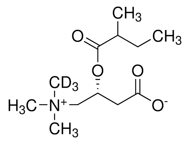 2-Methylbutyryl-L-carnitine-(N-methyl-d3) analytical standard